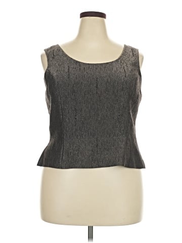 Albert Nipon Sleeveless Top (view 1)
