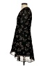 Madewell 100% Polyester Floral Black Casual Dress Size 4 - photo 5