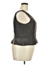 Albert Nipon Gray Sleeveless Top Size 18 - photo 4