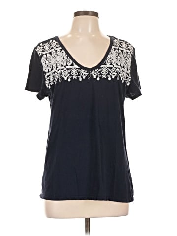 Ann Taylor LOFT Outlet Short Sleeve Top (view 1)