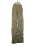 Zara Animal Print Gold Jeans Size 4 - photo 1