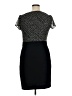 212 Collection 100% Polyester Tweed Black Cocktail Dress Size 14 - photo 2