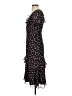 Joie Floral Black Cocktail Dress Size 2 - photo 5