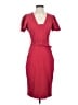 Badgley Mischka Red Cocktail Dress Size 0 - photo 1