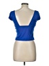Unbranded Blue Short Sleeve Top Size L - photo 2