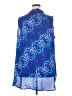 Worthington 100% Polyester Blue Sleeveless Blouse Size 4X (estimated) - photo 2