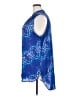 Worthington 100% Polyester Blue Sleeveless Blouse Size 4X (estimated) - photo 5