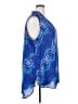 Worthington 100% Polyester Blue Sleeveless Blouse Size 4X (estimated) - photo 4