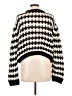 Zara Houndstooth Black Pullover Sweater Size L - photo 2