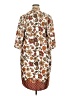 Unbranded Brown Kimono Size XXL (estimated) - photo 2