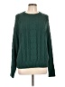 Gap 100% Cotton Green Pullover Sweater Size L - photo 1