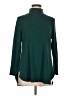 Chico's 100% Pima Cotton Green Turtleneck Sweater Size Lg (2) - photo 1