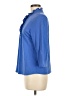 Appleseeds 100% Cotton Blue 3/4 Sleeve Blouse Size M - photo 5