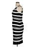 Unbranded 100% Polyester Stripes Black Cocktail Dress Size XL - photo 5