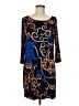 Tibi Paisley Blue Casual Dress Size M - photo 1