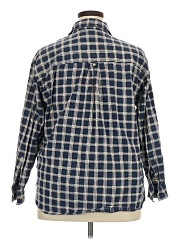 Company One 3/4 Sleeve Button-Down Shirt (view 2)