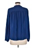 Violet & Claire 100% Polyester Blue Long Sleeve Blouse Size M - photo 2