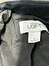 Ann Taylor LOFT 100% Cotton Black Blazer Size 6 - photo 3
