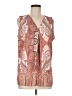 Skye's The Limit 100% Polyester Orange Sleeveless Blouse Size M - photo 1