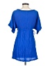 L Space Blue Short Sleeve Blouse Size XS - photo 2