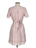 Monteau Stripes Pink Casual Dress Size M - photo 2