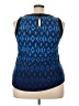 Lane Bryant Blue Sleeveless Blouse Size 18 (3) - photo 2