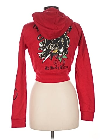 Ed Hardy Zip Up Hoodie (view 2)