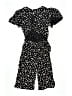 Tucker + Tate Polka Dots Black Jumpsuit Size 10 - 12 - photo 2