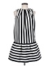 ASOS Stripes Black Casual Dress Size 2 - photo 1