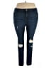 Charlotte Russe Hearts Blue Jeans Size 18 - photo 1