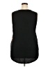 Papermoon 100% Polyester Floral Black Sleeveless Blouse Size 2X - photo 2