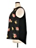 Papermoon 100% Polyester Floral Black Sleeveless Blouse Size 2X - photo 5