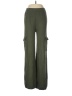Pink Rose Green Cargo Pants Size M - photo 1