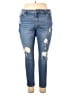 Old Navy Hearts Blue Jeans Size 18 - photo 1