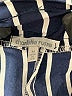 Charlotte Russe 100% Polyester Stripes Blue Shorts Size M - photo 3