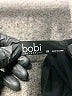 Bobi 100% Cotton Solid Black Romper Size XS - photo 4