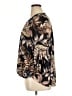 West Kei 100% Polyester Black 3/4 Sleeve Blouse Size XL - photo 5