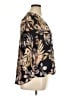 West Kei 100% Polyester Black 3/4 Sleeve Blouse Size XL - photo 4