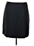 Talbots Solid Black Casual Skirt Size 20 - photo 1