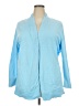 Lands' End 100% Cotton Blue Cardigan Size 2X - photo 1