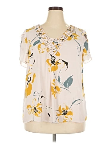 Daniel Rainn Short Sleeve Blouse (view 1)