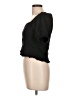 J.Crew 100% Cotton Black Short Sleeve Top Size L - photo 5