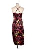 Open Edit 100% Polyester Tropical Black Cocktail Dress Size M - photo 2
