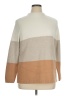 Talbots Color Block Tan Turtleneck Sweater Size XL Petite - photo 1