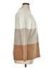 Talbots Color Block Tan Turtleneck Sweater Size XL Petite - photo 4