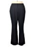 Worthington Stripes Black Dress Pants Size 18 - photo 1