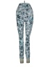 Lululemon Athletica Print Blue Active Pants Size 4 - photo 2