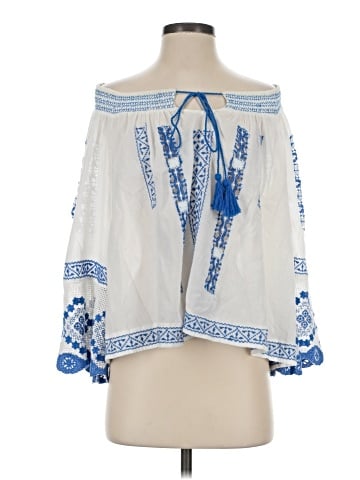 Free People 3/4 Sleeve Blouse (view 1)