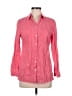 Chico's Pink Long Sleeve Button-Down Shirt Size Med (1) - photo 1