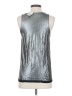 Townsen Metallic Silver Sleeveless Top Size XS - photo 2